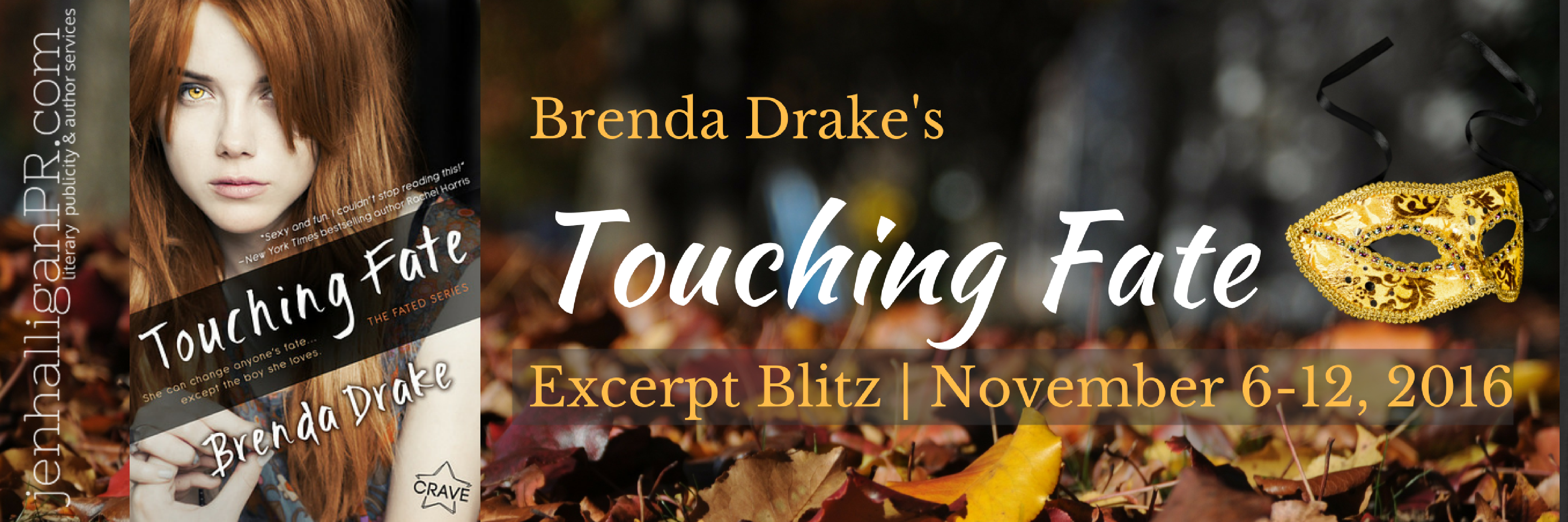 Touching Fate by Brenda Drake | JenHalliganPR.com